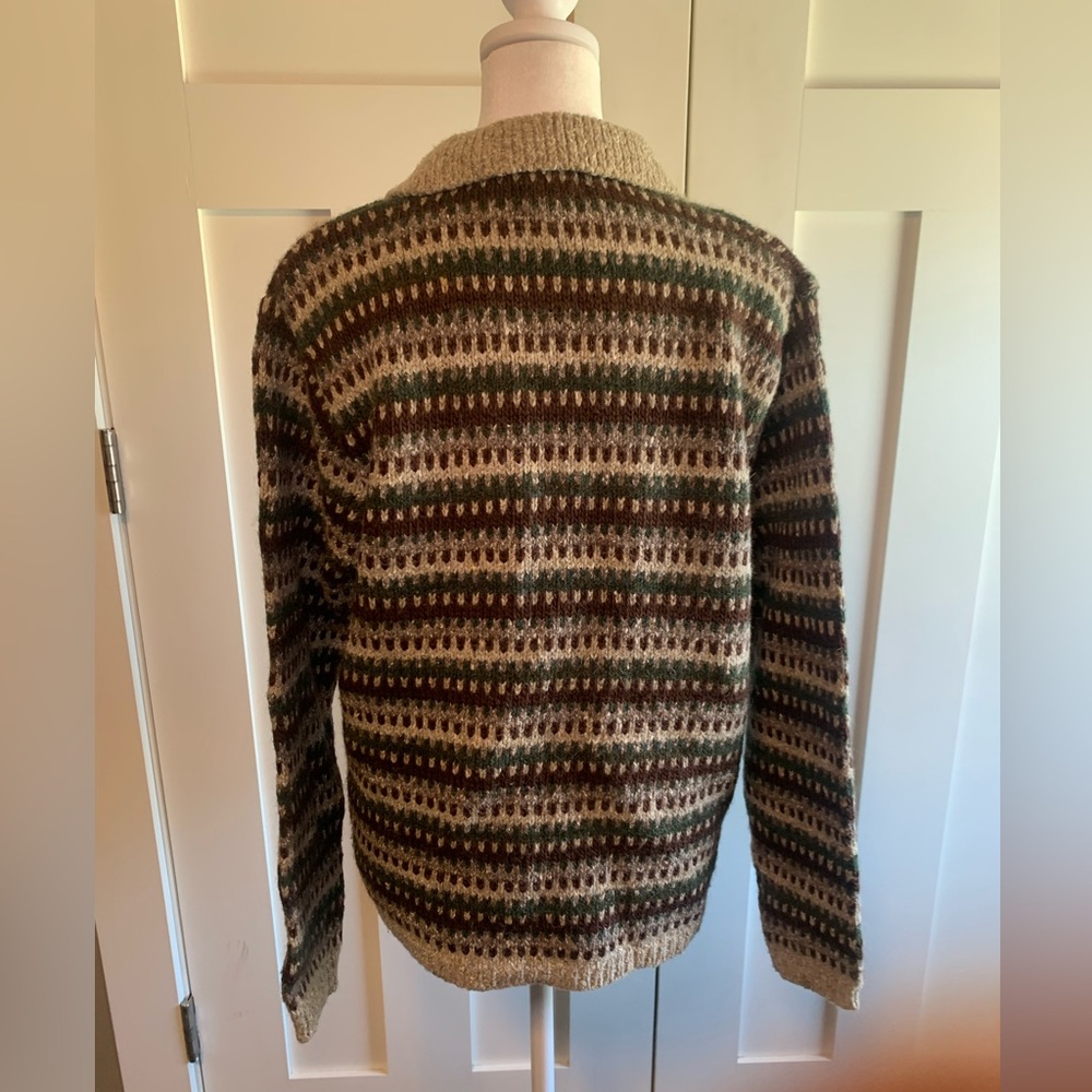 Vintage Wool Zip Up Jacket Women’s Size Medium - Picture 6 of 10